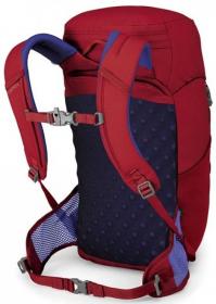Osprey Jet 18 II cosmic red dětský turistický batoh + sleva 200,- na příslušenství