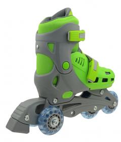 Truly TRISKATE BASIC, zelené kolečkové brusle