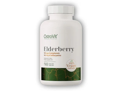 Ostrovit Elderberry extract vege 90 kapslí Ostrovit Elderberry extract vege 90 kapslí