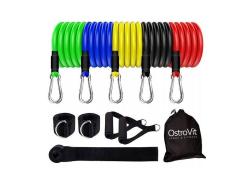 Ostrovit Expander training bands set 5 kusov pásov