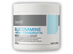 Ostrovit Glukozamín + MSM + chondroitín prášok 150g natural