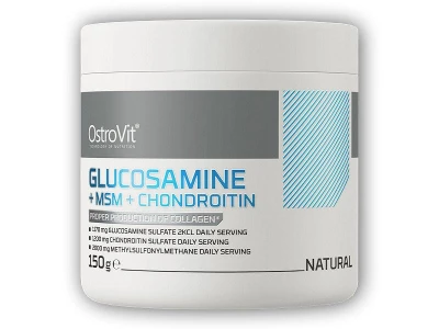 Ostrovit Glucosamine + MSM + chondroitine powder 150g natural Ostrovit Glucosamine + MSM + chondroitine powder 150g natural