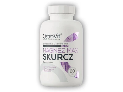 Ostrovit Magnesium MAX skurcz 60 tablet proti křečím Ostrovit Magnesium MAX skurcz 60 tablet proti křečím