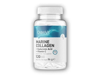 Ostrovit Marine collagen + hyaluronic acid vitamin C 120 kapslí Ostrovit Marine collagen + hyaluronic acid vitamin C 120 kapslí