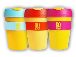 Ostrovit No More Coffee Mug 340ml hrnček so závitovým viečkom Ostrovit No More Coffee Mug 340ml hrnček so závitovým viečkom