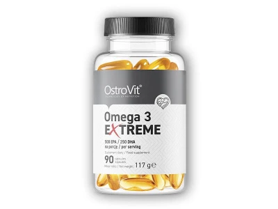 Ostrovit Omega 3 extreme 500 EPA / 250 DHA 90 kapslí Ostrovit Omega 3 extreme 500 EPA / 250 DHA 90 kapslí