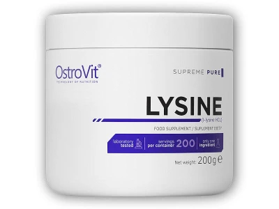 Ostrovit Supreme pure Lysine 200g Ostrovit Supreme pure Lysine 200g
