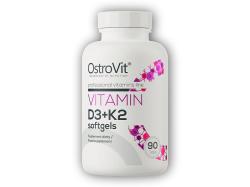 Ostrovit Vitamin D3 + K2 90 kapslí Ostrovit Vitamin D3 + K2 90 kapslí