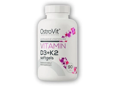 Ostrovit Vitamin D3 + K2 90 kapslí Ostrovit Vitamin D3 + K2 90 kapslí