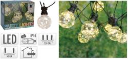 Osvětlení Žárovka 8cm, 7,5m, 50LED, venkovní