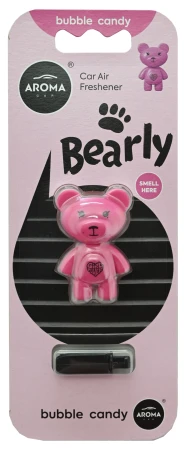 Osvěžovač Bearly Bubble candy - medvídek růžový