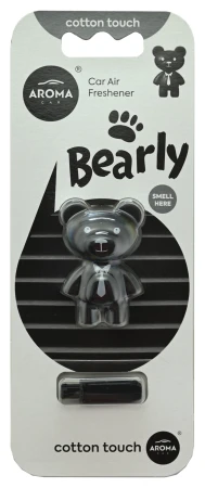 Osvěžovač Bearly Cotton touch - medvídek černý