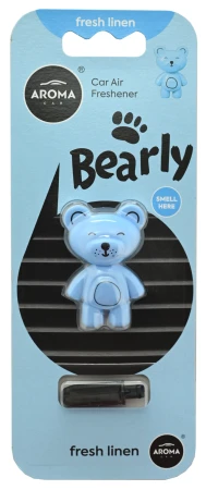 Osvěžovač Bearly Fresh linen - medvídek modrý
