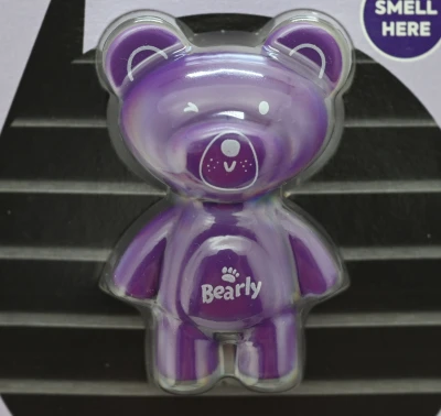 Osvěžovač Bearly Oud cotton - medvídek fialový