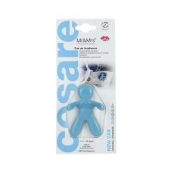 Osvěžovač MrMrs Fragrance CESARE New Car Tyrkysový