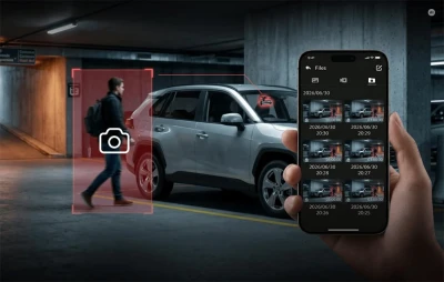 Ottocast Ottosafe CA560-T tmavě šedá autokamera