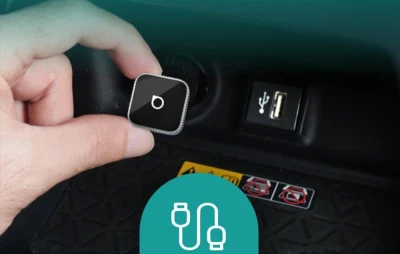 Ottocast CP88-T2 Mini černý bezdrátový adaptér CarPlay a Android Auto