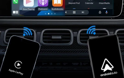 Ottocast CA400-S 4 v 1 Carplay/Android adaptér (černý)