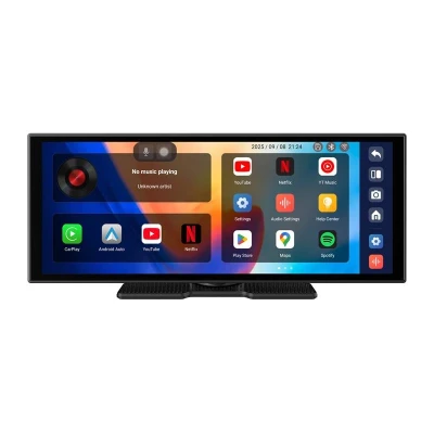 Ottocast OTTOAIBOX N95C černý monitor do auta se zadní kamerou