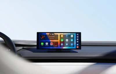 Ottocast OTTOAIBOX N95C černý monitor do auta se zadní kamerou