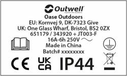 Outwell konverzní zástrčka Opus Conversion Plug 0.3m