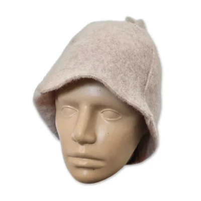 Ovčíno čepice do sauny vlněná