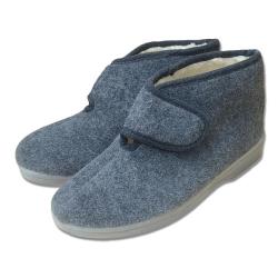 Ovčíno důchodky kotníkové na suchý zip - odlehčené POUZE EU 38 (VÝPRODEJ)