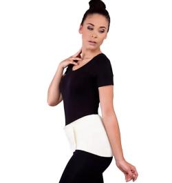 Ovčíno elastický ledvinový pás POUZE L - 90-105 cm (VÝPRODEJ)