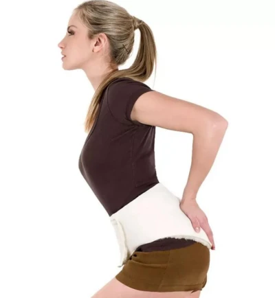 Ovčíno elastický ledvinový pás POUZE L - 90-105 cm (VÝPRODEJ)