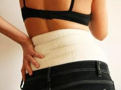 Ovčíno elastický ledvinový pás POUZE M - 86-98 cm (VÝPRODEJ)