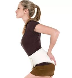 Ovčíno elastický ledvinový pás POUZE S - do 90 cm (VÝPRODEJ)