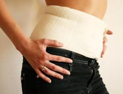 Ovčíno elastický ledvinový pás POUZE S - do 90 cm (VÝPRODEJ)