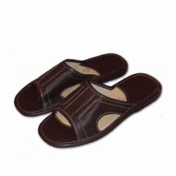 Ovčíno pánské kožené domácí pantofle - bez špice - venkovní POUZE EU 42 (VÝPRODEJ) Ovčíno pánské kožené domácí pantofle - bez špice - venkovní POUZE EU 42 (VÝPRODEJ)