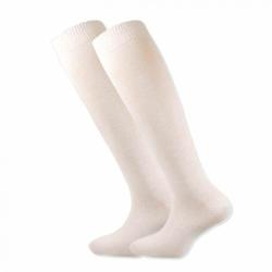 Ovčíno Podkolenky z ovčí vlny 425 g - sada 2 páry bílé POUZE EU 39-42 (VÝPRODEJ)