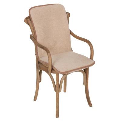 Ovčíno podsedák s opěrkou z ovčí vlny jednobarevný – 95 × 43 cm