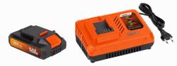 Powerplus Sada POWDP9062 nabíječka 20/40 V plus baterie 20 V