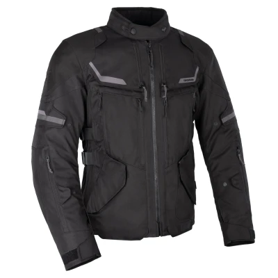OXFORD Advanced Rockland Dry2Dry černá bunda na motorku