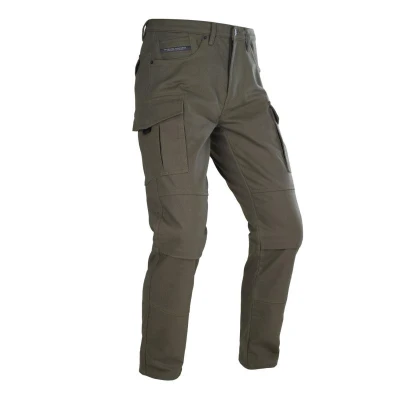 OXFORD Original Approved Cargo AA khaki pánské motocyklové kalhoty
