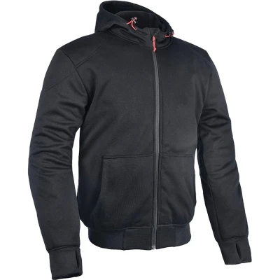 OXFORD Super Hoodie 2.0 černá pánská mikina na motorku
