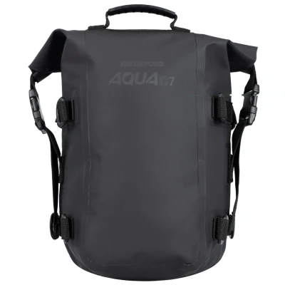 Oxford AQUA C7 černá 7 l moto brašna na padací rám
