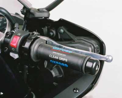 OXFORD Clean Grips černé návleky na gripy