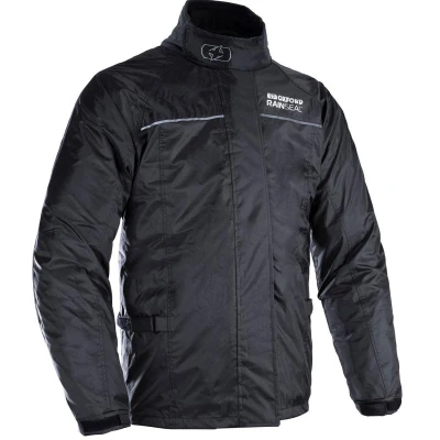 OXFORD Rain Seal Thermal černá nepromokavá bunda