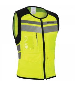 Oxford Reflexní vesta UTILITY BRIGHT TOP, (žlutá fluo/šedá reflexní/černá)