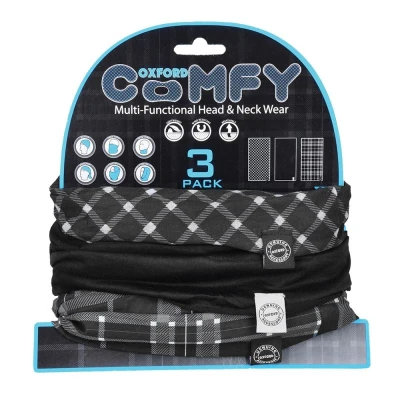 OXFORD Comfy Tartan multifunkční šátek