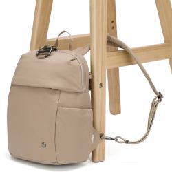 Pacsafe Batoh CX BACKPACK PETITE taupe + sleva 300,- na příslušenství