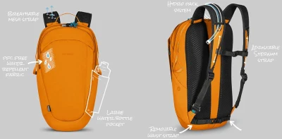 Pacsafe ECO 25L BACKPACK econyl gravity gray batoh + sleva 1000,- na příslušenství