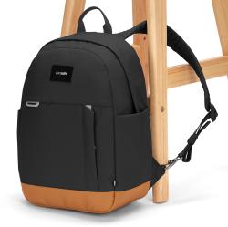 Pacsafe GO 15L BACKPACK jet black batoh + sleva 300,- na příslušenství