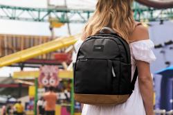 Pacsafe GO 15L BACKPACK jet black batoh + sleva 300,- na příslušenství