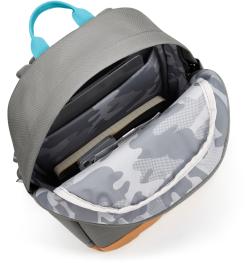 Pacsafe GO 15L BACKPACK stone bezpečnostní batoh + sleva 400,- na příslušenství