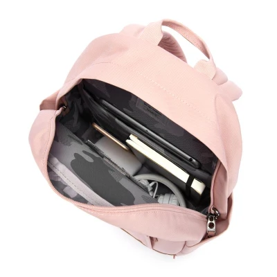 Pacsafe Batoh GO 15L BACKPACK sunset pink